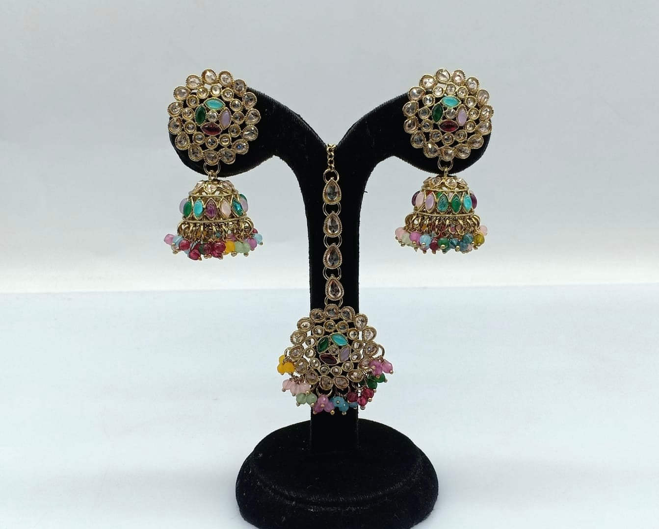 Rasika Earring & Tikka set