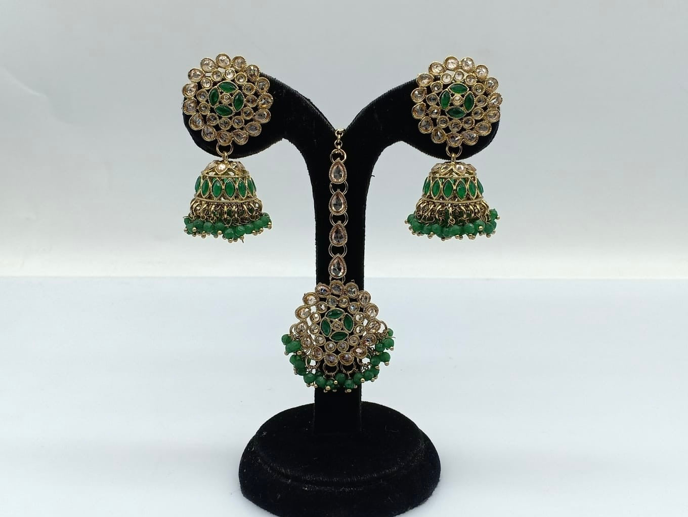 Rita Earring & Tikka set