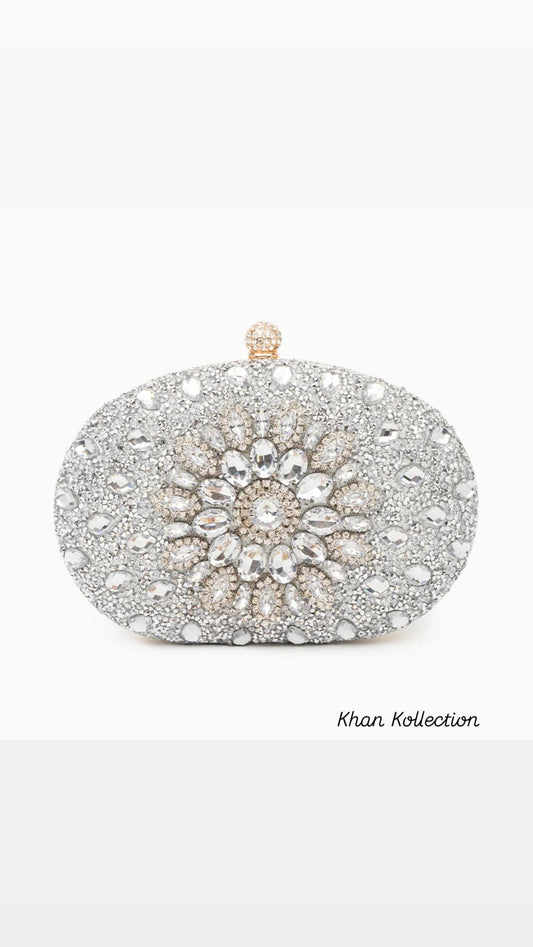 Silver Eveving Clutch